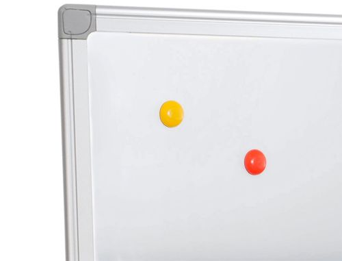 Quadro branco q-connect lacado magnetico moldura em aluminio 60x45 cm , Q-connect , 156183 , 5705831041493
